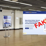 泰国发布提醒！外国旅客电子入境卡被收取手续费？个人信息遭窃取！