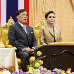 泰国国王王后驾临清迈主持活动！佩通坦接驾！