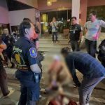 俄罗斯游客在芭堤雅步行街遭玻璃瓶袭击重伤